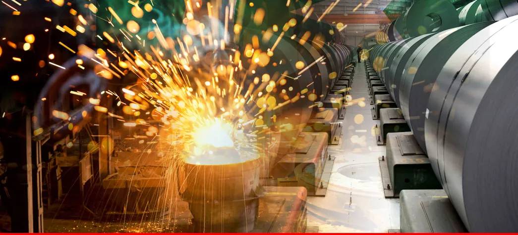 Hot rolling mill in China producing steel to international CSA export standards